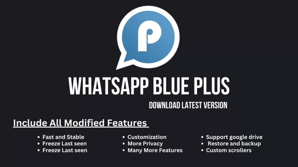 WhatsApp Blue Plus