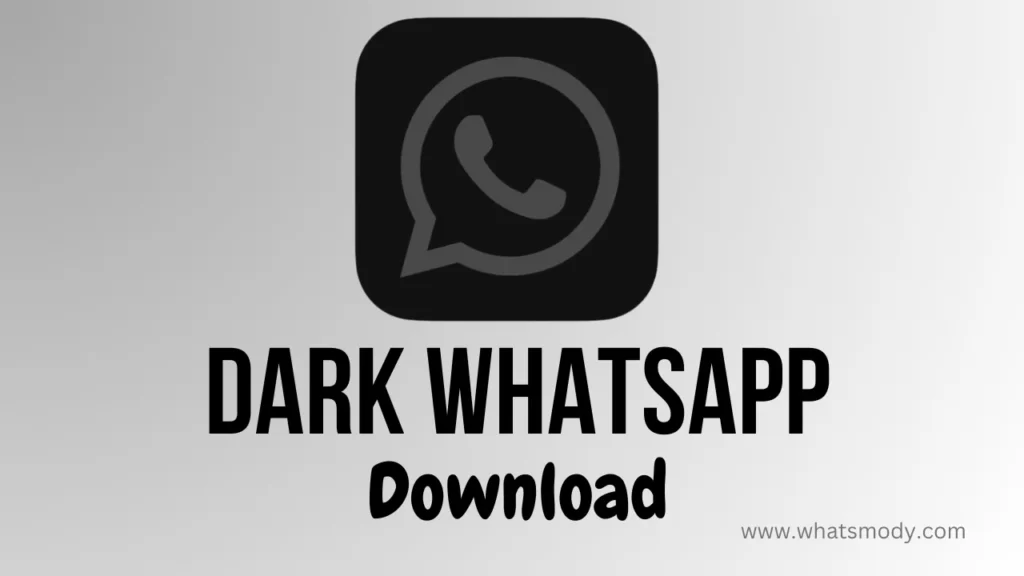 WhatsApp Dark Apk 