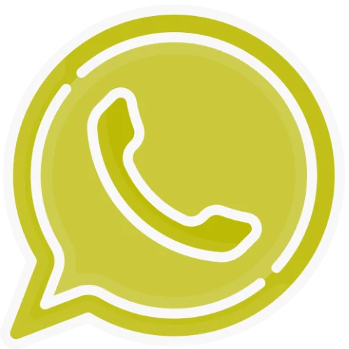 Yellow WhatsApp logo